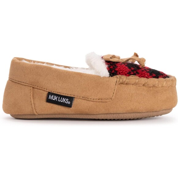 MUK LUKS Kids Patterned Moccasins - Large (1-2) - Picture 7 of 7